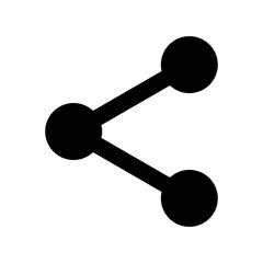 Share sharing icon. Social Networking Service symbol vector illustration