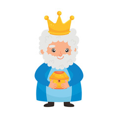 Naklejka premium melchior wise man