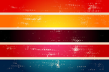 Retro abstract background vector, vintage geometric stripes design, simple colorful lines classic grunge wallpaper