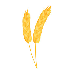 wheat spikes icon