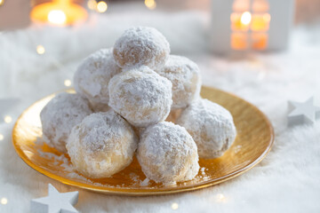 Obraz na płótnie Canvas Traditional Christmas cookies