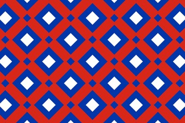 Geometric pattern in the colors of the national flag of Russia. The colors of Russia.