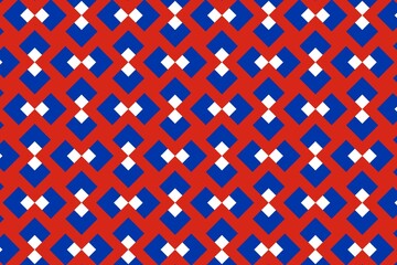Geometric pattern in the colors of the national flag of Russia. The colors of Russia.