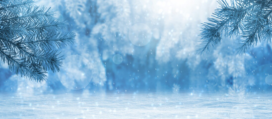 Snowflakes background. winter weather.Holiday Winter Backdrop With Glow and Overlay Effect. Shining winter snowflakes.