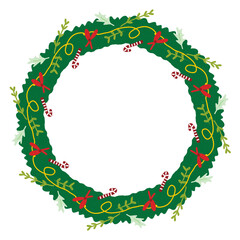 christmas wreath frame