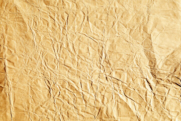 macro details brown crumpled paper texture