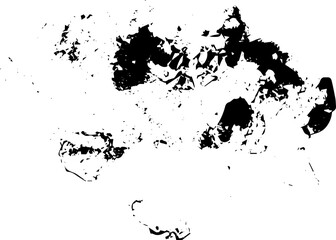 Rustic grunge vector texture with grain and stains. Abstract noise background. Weathered surface. Dirty and damaged. Detailed rough backdrop. Vector graphic illustration with transparent white. EPS10.