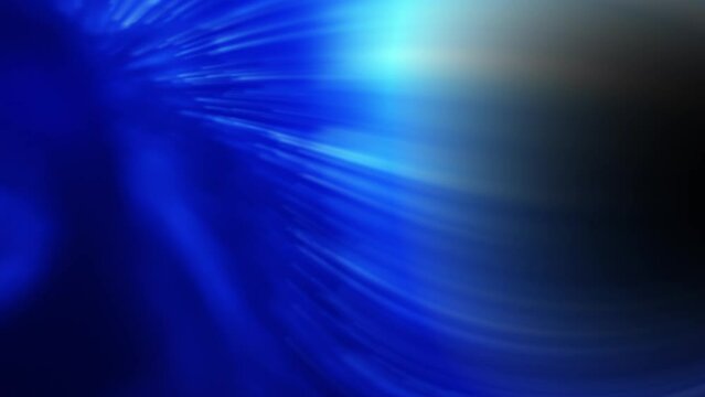 Blue fast parallel Beam in motion blue background