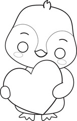 cute san valentine character