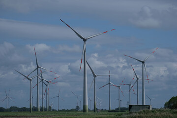 Windpark an der Nordsee