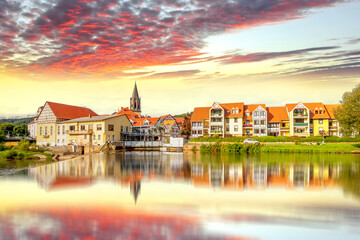Altstadt, Rotenburg an der Fulda, Hessen, Deutschland 