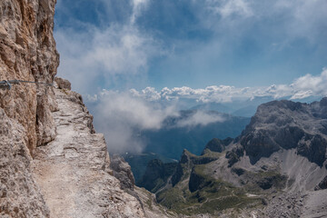 sentiero delle bocchette