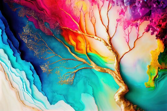 Rainbow Painted Tree Images – Browse 52,831 Stock Photos, Vectors