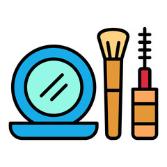 Cosmetics Filled Line Icon