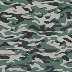 military camouflage seamless pattern © alex