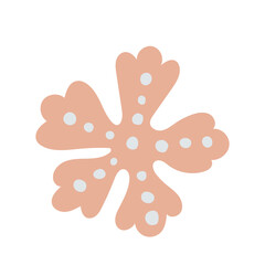 Christmas cookie vector clip art.