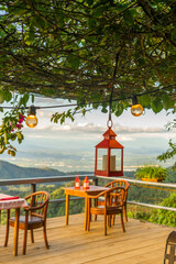 Vista Panoramica de Comasagua en El Salvador