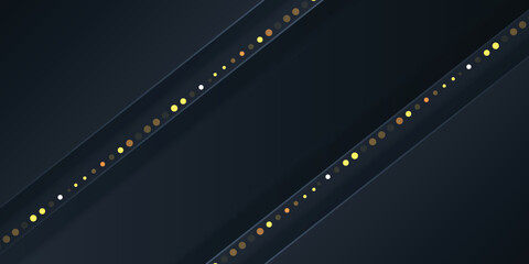 Naklejka premium Dark Gray Abstract Background design
