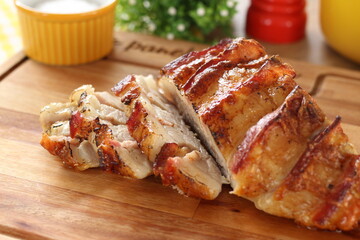 Picanha Suína com Bacon