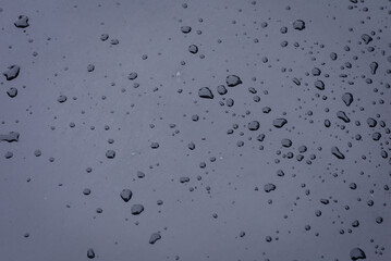 raindrops on window