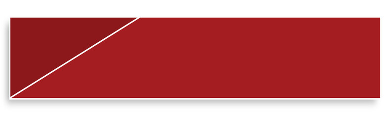 Obraz premium Red Banner Web Layout Templates