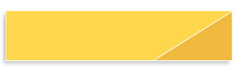 Yellow Banner Web Layout Templates