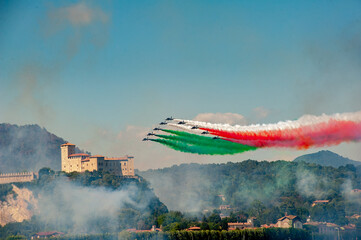 Freccie Tricolori - Airshow Arona 2022
