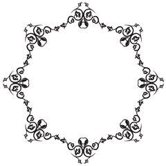 frames in vintage style with elements of ornament, art, pattern, background, texture, Vector illustration eps 10, Art.