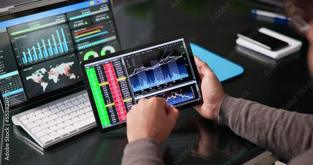 Poster kpi business analytics data dashboard