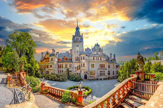 Schloss Ramholz, Schluechtern, Hessen, Deutschland 