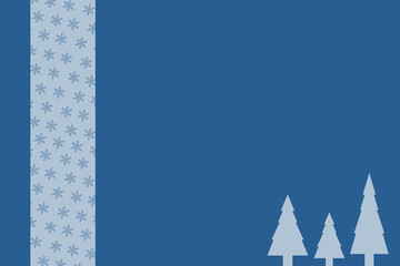 XMAS Weihnachtskarte Vorlage mit Stern und Tanne