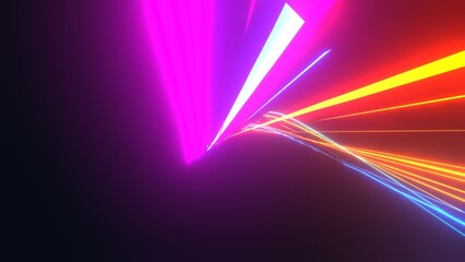 Glasfaser FTTH Highspeed Internet DSL VPN-Tunnel, neon, licht, Fiber