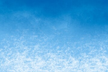 Fototapeta na wymiar Niebieskie, zimowe tło, chmurki.