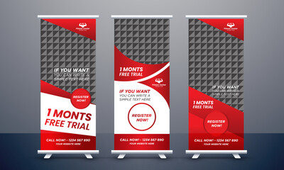 Fitness & Gym - Roll Up Banners Signage