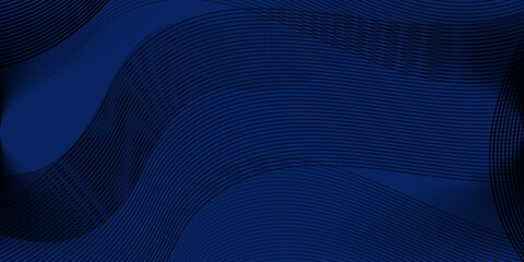 Premium background design with diagonal dark blue stripe pattern. Vector horizontal template for digital lux business banner