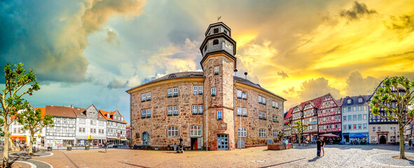 Rathaus, Witzenhausen, Hessen, Deutschland 