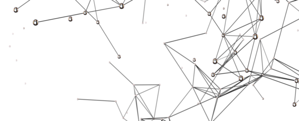 Abstract network of physical devices on the Internet using a network connection