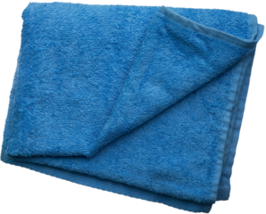 sports classic towel lies top view