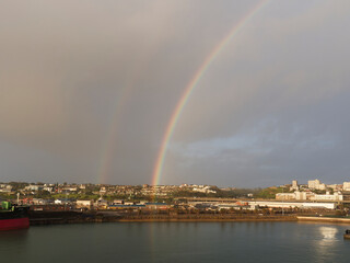 porth elizabeth the harbour in south africa