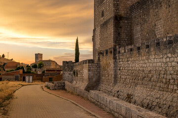 El Castillo de Encinas de Esgueva, Valladolid.