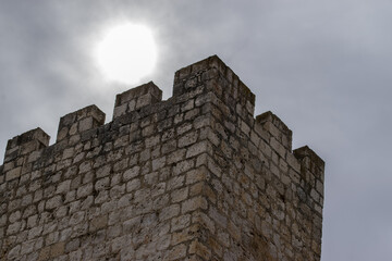 El Castillo de Encinas de Esgueva, Valladolid.