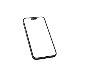 Modern frameless smartphone Mock up