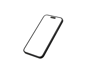 Modern frameless smartphone Mock up