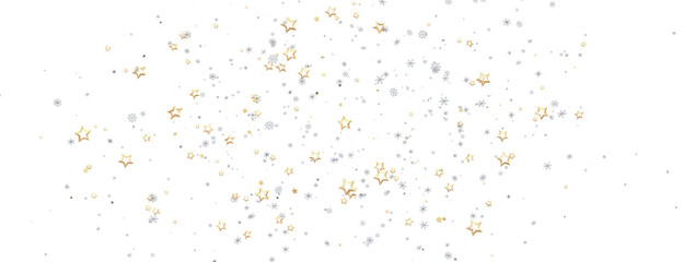 The winter background, falling snowflakes