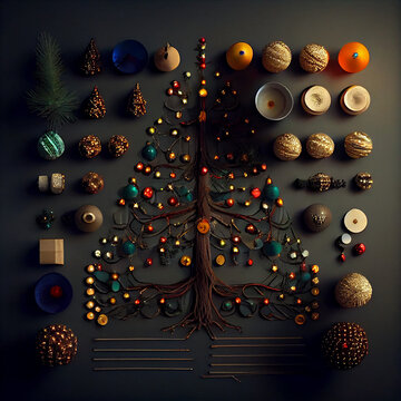 Christmas Tree Knolling 3