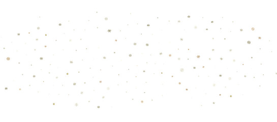 Snowflakes Falling On Snow - Winter Banner