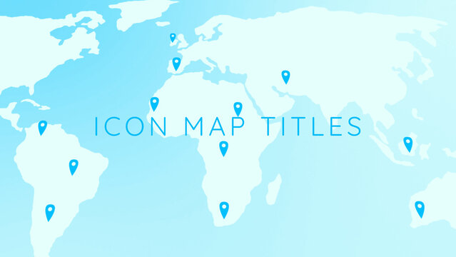Cool Icon Map Titles
