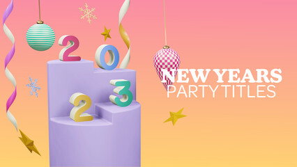 New Years Party Titles
