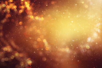 Fototapeta na wymiar Christmas light background. Holiday glowing backdrop. Defocused Background With Blinking Stars. Blurred Bokeh.