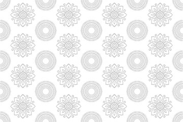 tribal pattern design, wallpaper printing or textile, line abstract